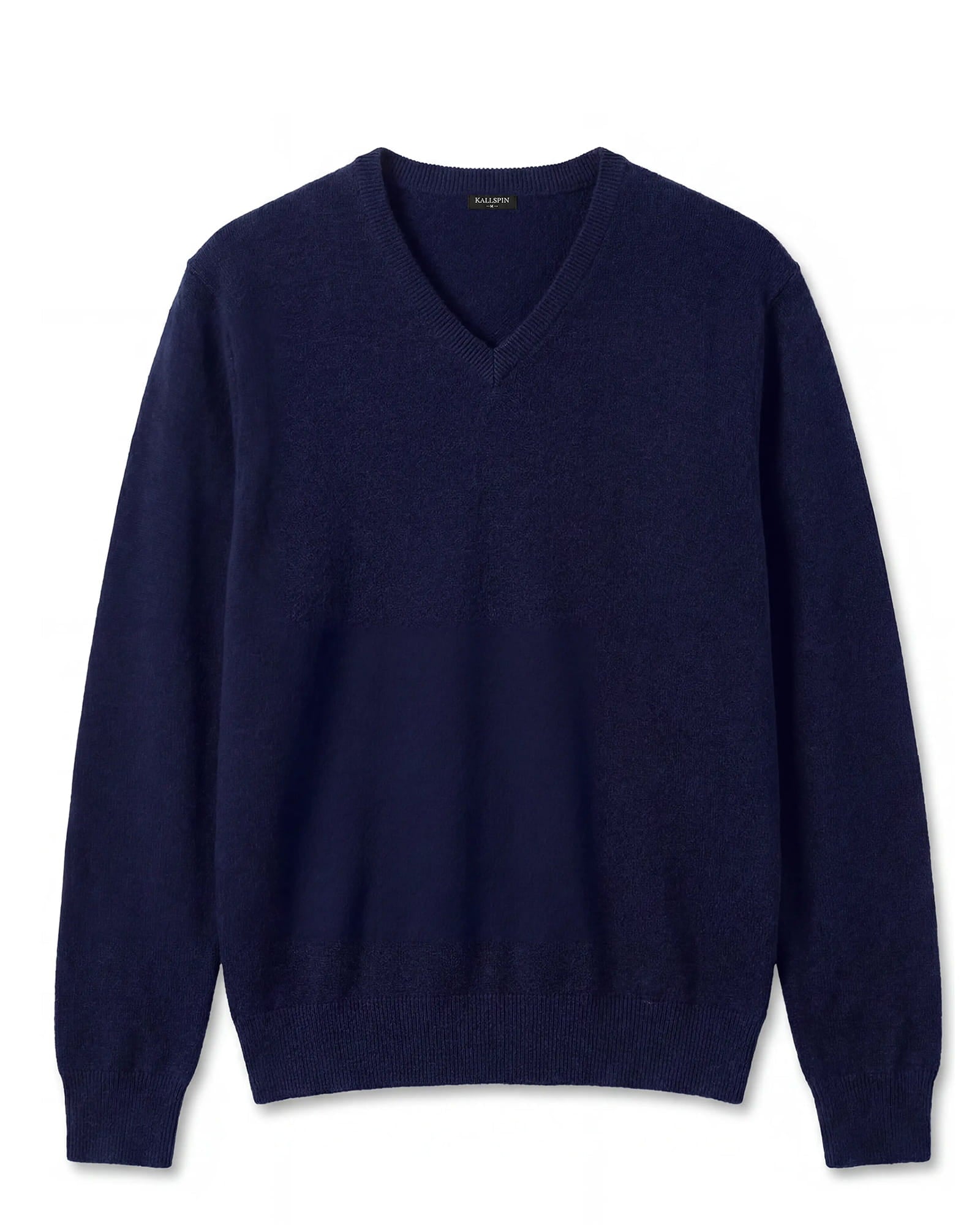 Men's Wool Blend V-Neck Pullover | KALLSPIN