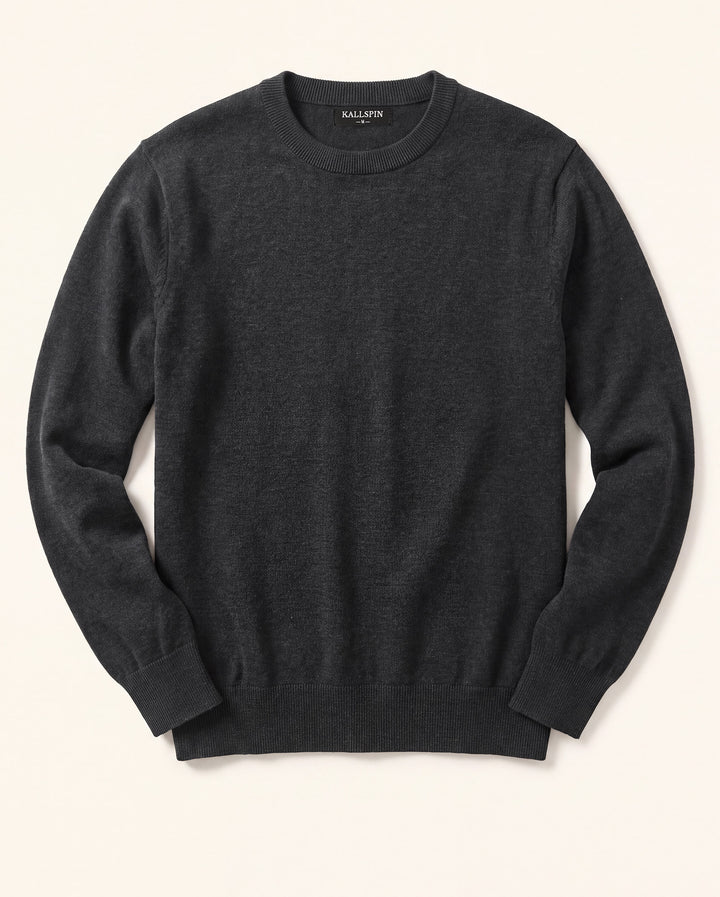 Cotton Crewneck Sweater