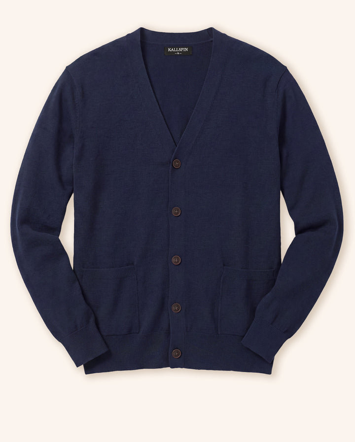 Cotton Button-Down Cardigan
