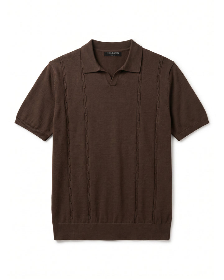 Cotton Knit Polo