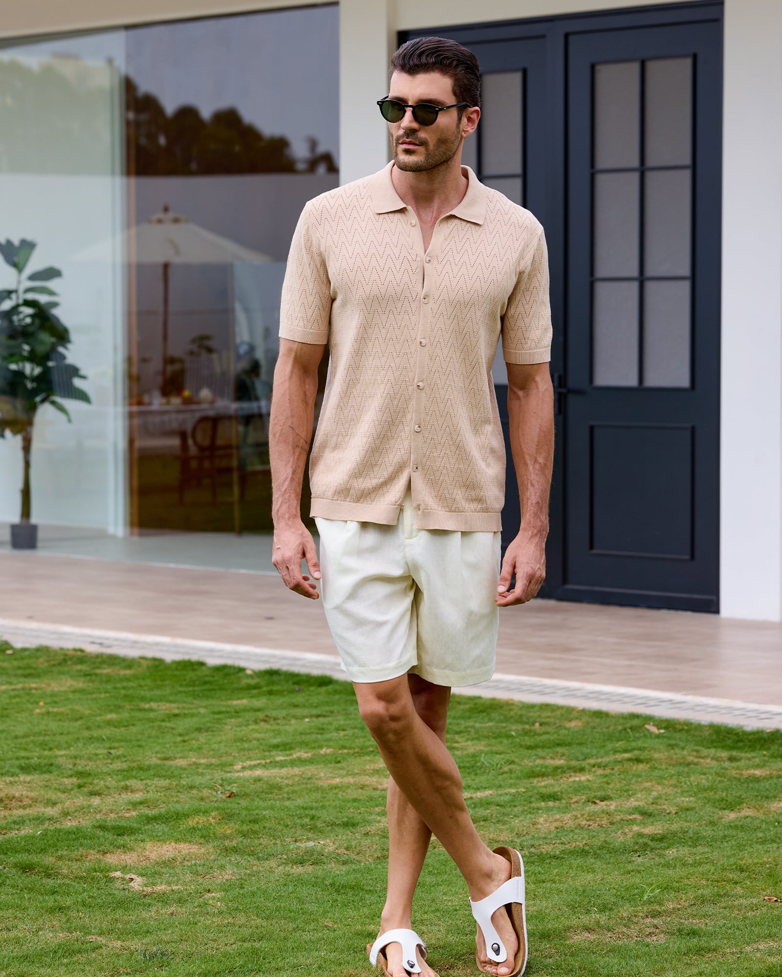 Kallspin Textured Button Down Shirts - Premium Men's Clothing