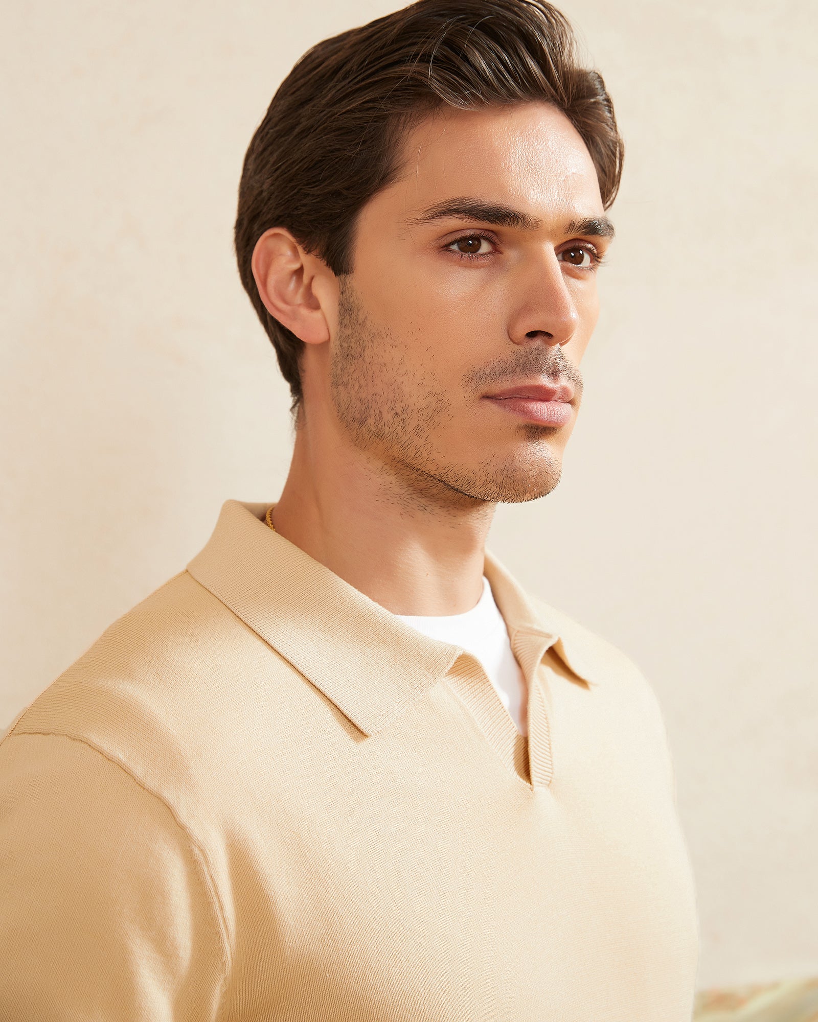Kallspin Cotton Polo Pullover - Premium Men's Clothing