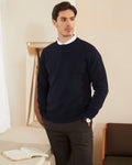 Kallspin Cotton Crewneck Pullover - Premium Men's Clothing