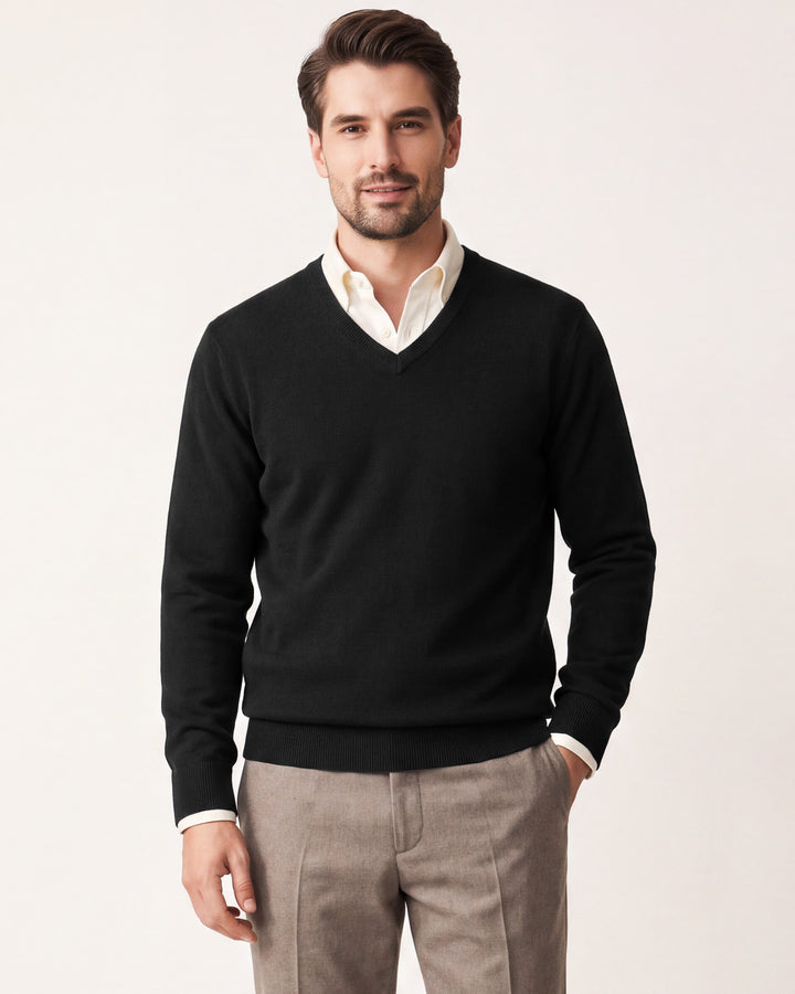 Pure 18.5 um Merino Wool Pullover Sweater