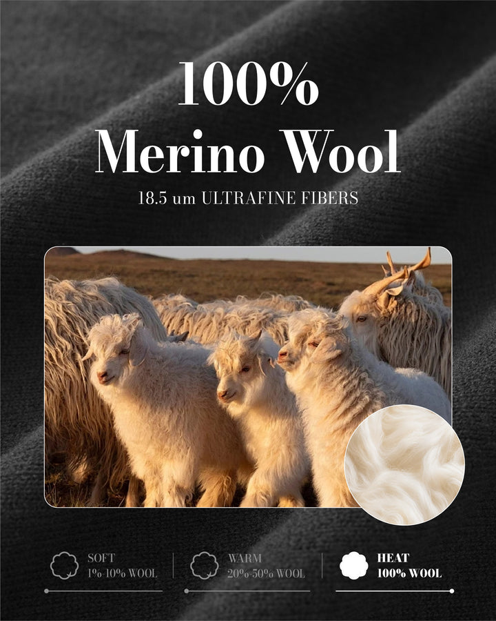 Pure 18.5 um Merino Wool Pullover Sweater