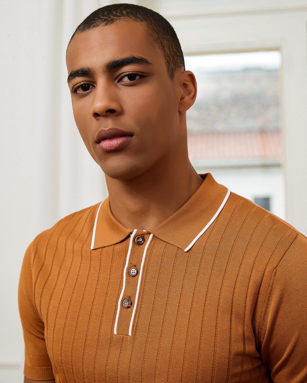 Kallspin Knitted Polo Shirt - Premium Men's Clothing