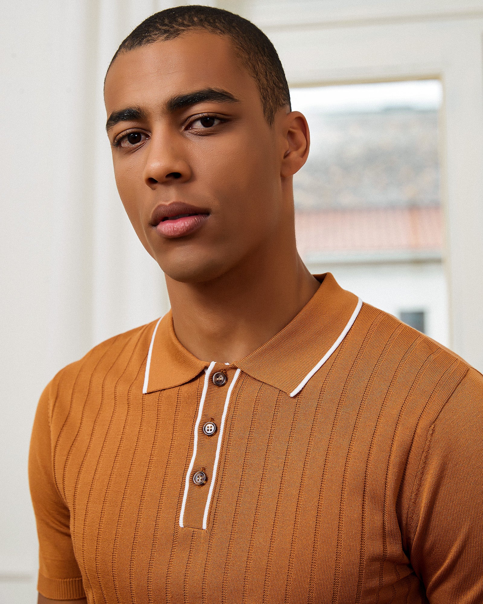 Kallspin Knitted Polo Shirt - Premium Men's Clothing