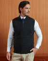 Cotton Quarter Zipper Vest