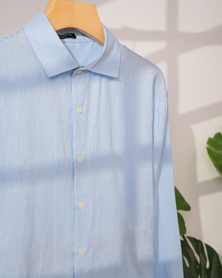 Pure Linen Long Sleeve Shirt