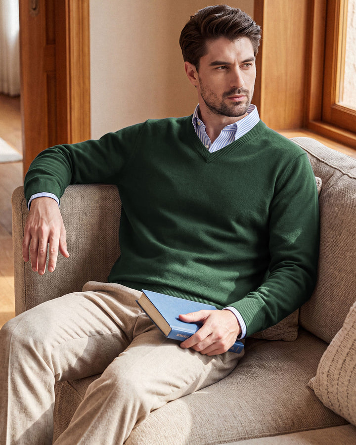 Pure 18.5 um Merino Wool Pullover Sweater