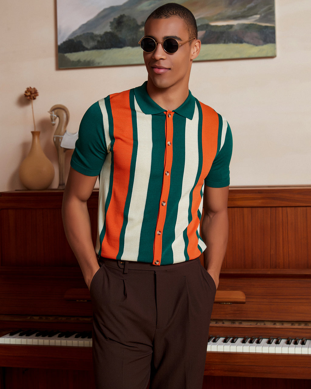 Kallspin Vintage Polo Shirt - Premium Men's Clothing