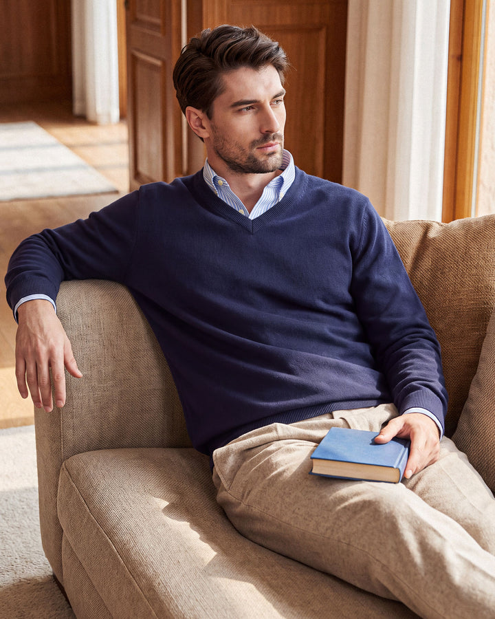 Pure 18.5 um Merino Wool Pullover Sweater