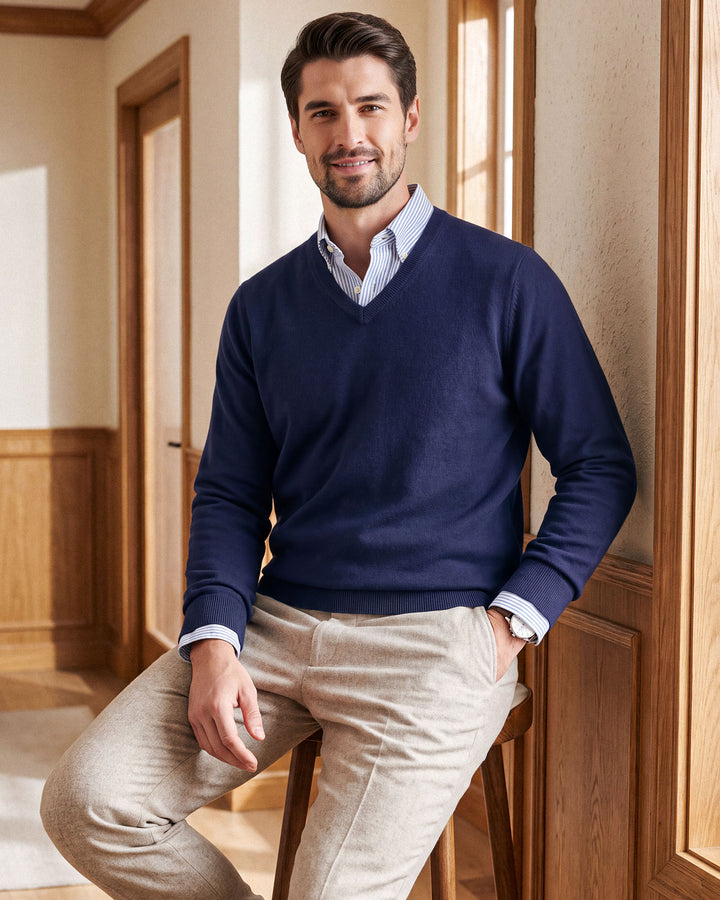 Pure 18.5 um Merino Wool Pullover Sweater