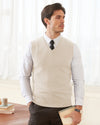 Wool Blend Vest Pullover