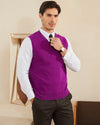 Cotton V-neck Vest