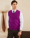 Cotton V-neck Vest