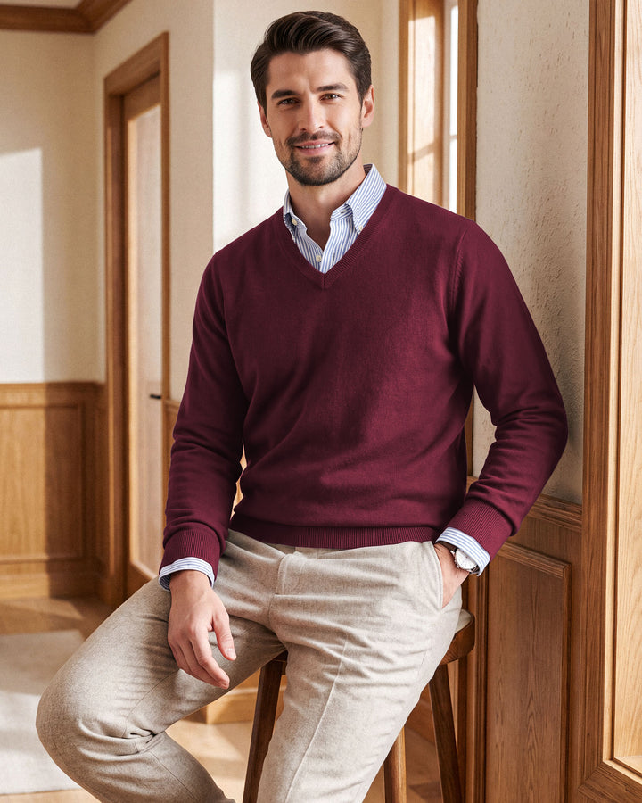 Pure 18.5 um Merino Wool Pullover Sweater