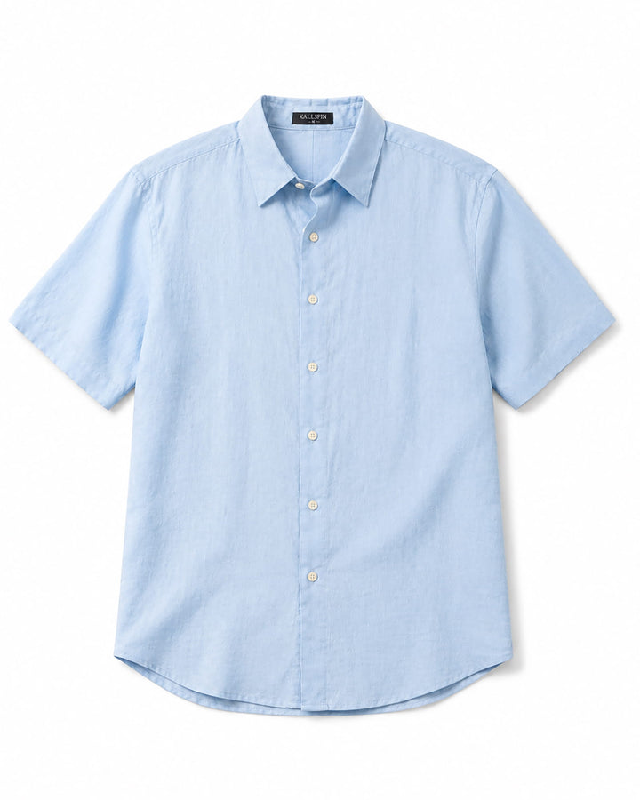 Pure Linen Short Sleeve Shirt
