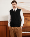 Wool Blend Vest Pullover