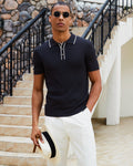 Kallspin Knitted Polo Shirt - Premium Men's Clothing