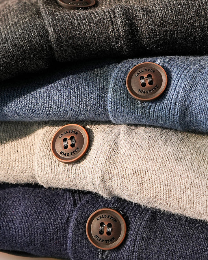 Cotton Button-Down Cardigan