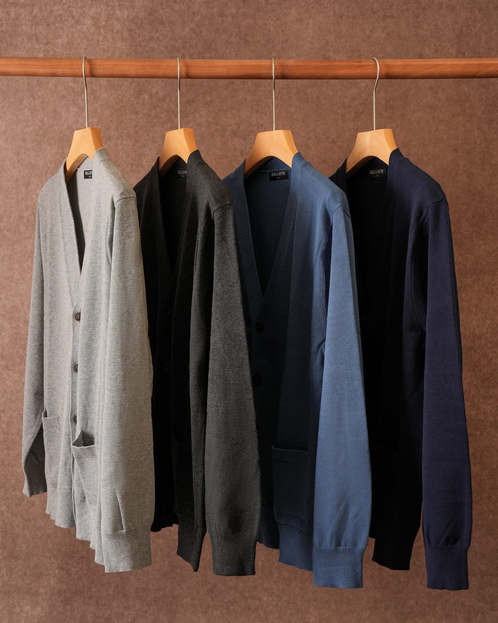 Cotton Button-Down Cardigan