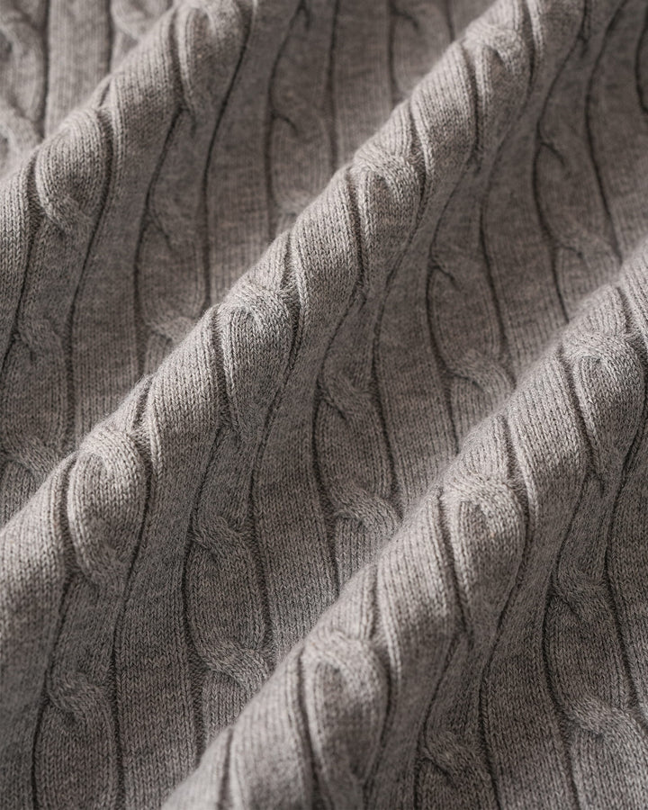 Cotton Cable-Knit Sweater Vest