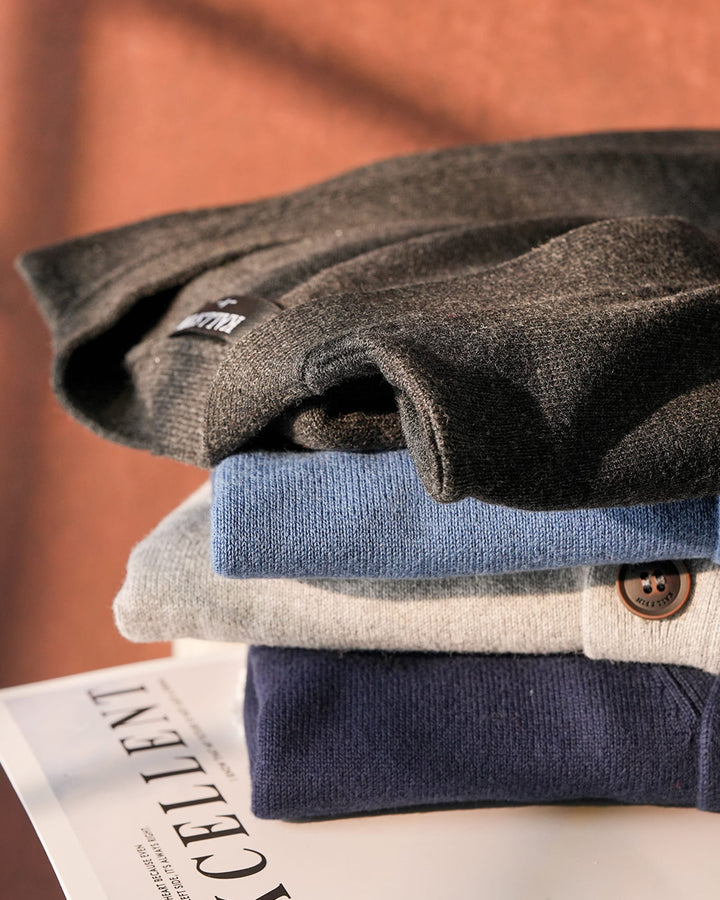 Cotton Button-Down Cardigan