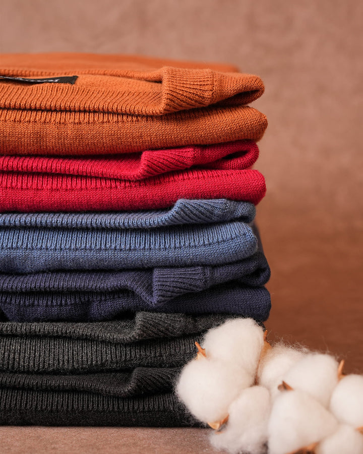 Cotton Crewneck Sweater