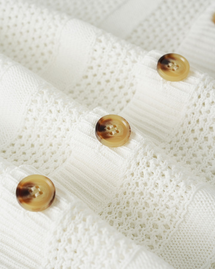 Cotton Button-Down Knit Shirt