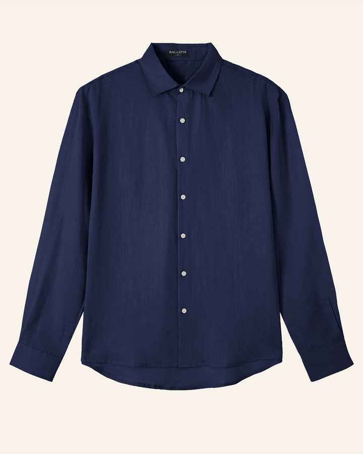 Pure Linen Long Sleeve Shirt