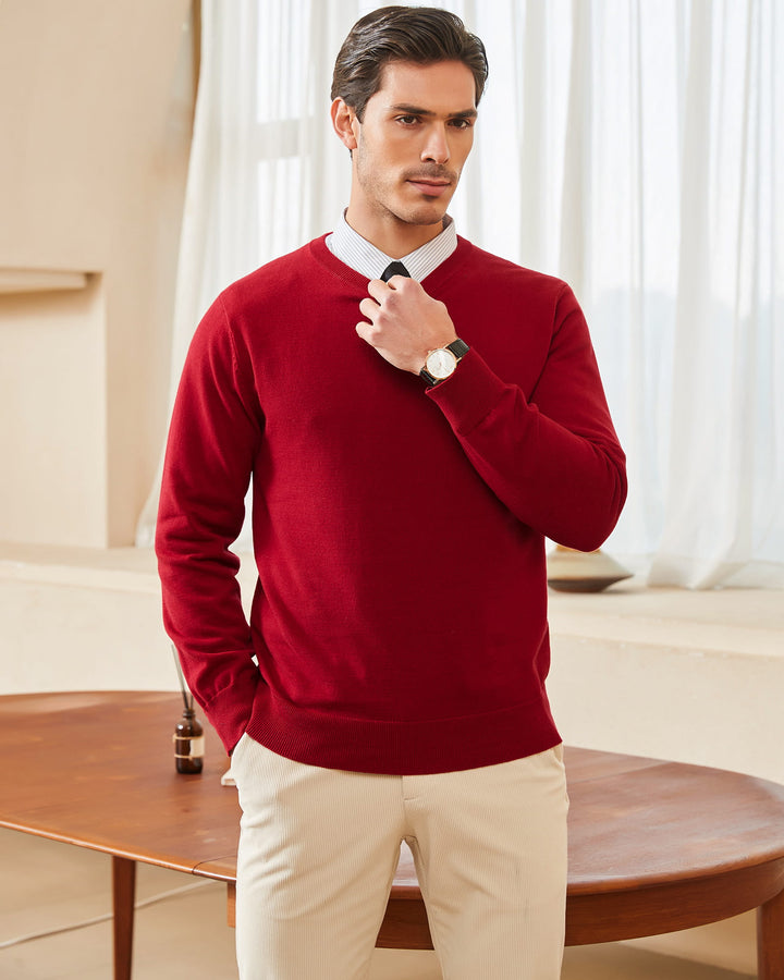 Cotton Crewneck Sweater