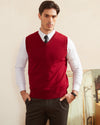 Cotton V-neck Vest