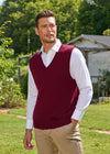 Wool Blend Vest Pullover